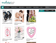 Tablet Screenshot of eniyihediyefikirleri.com